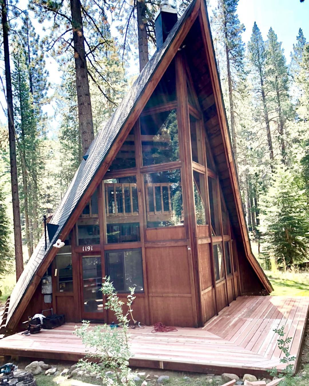 Каркасные дома A-Frame