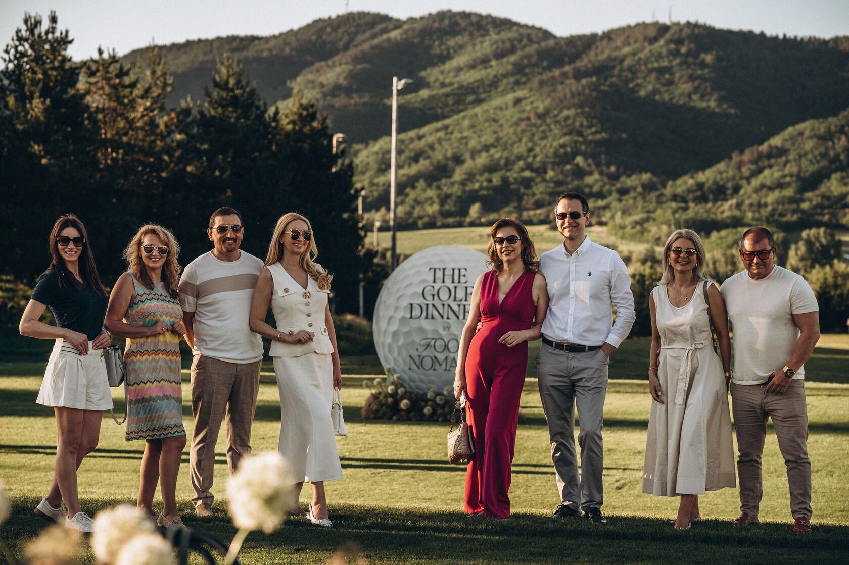 Йордана Димитрова и дамите от Великолепната Жена на събитието The Golf Dinner by Food Nomads 