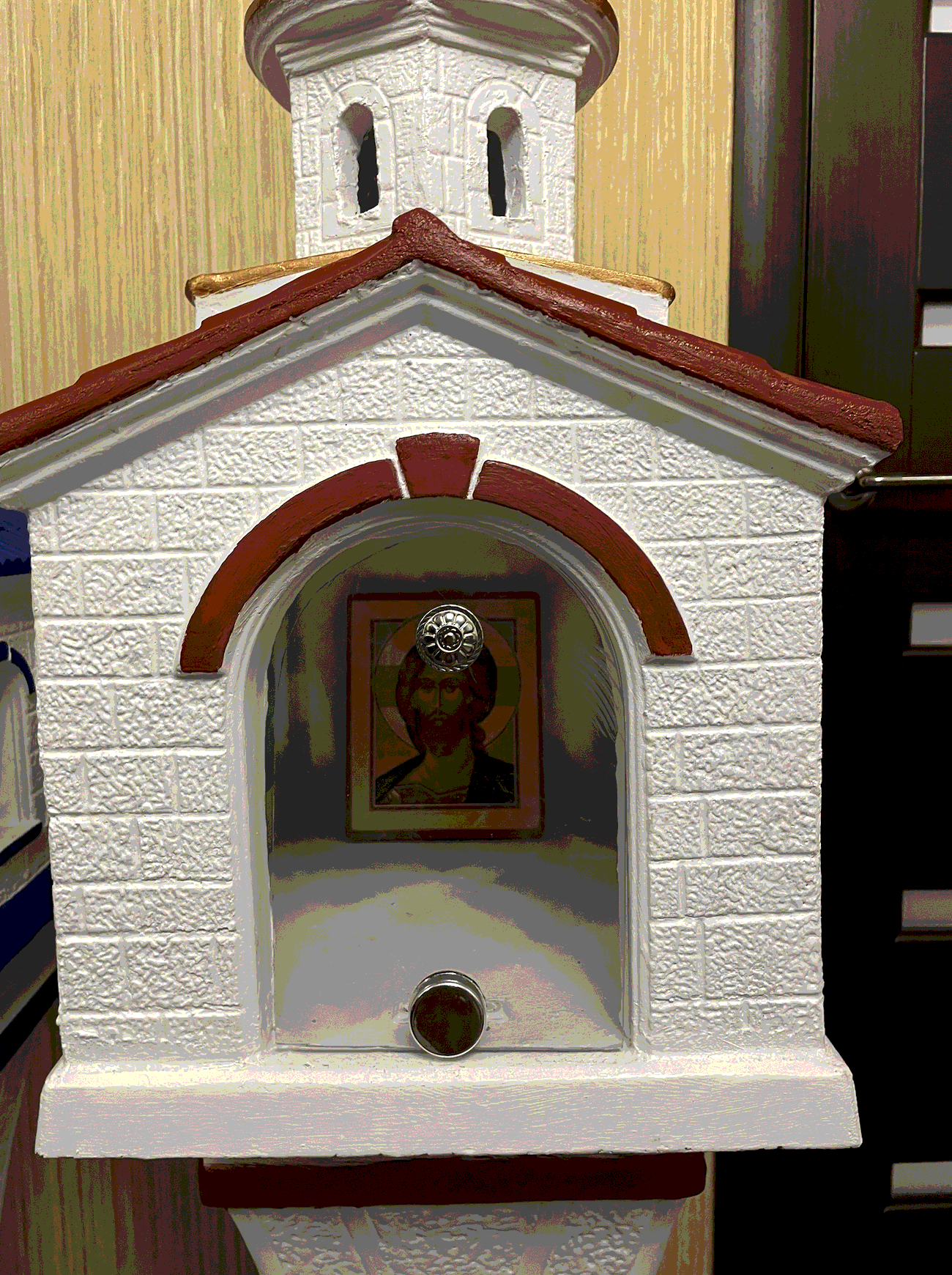 Дверка мини часовня Афон