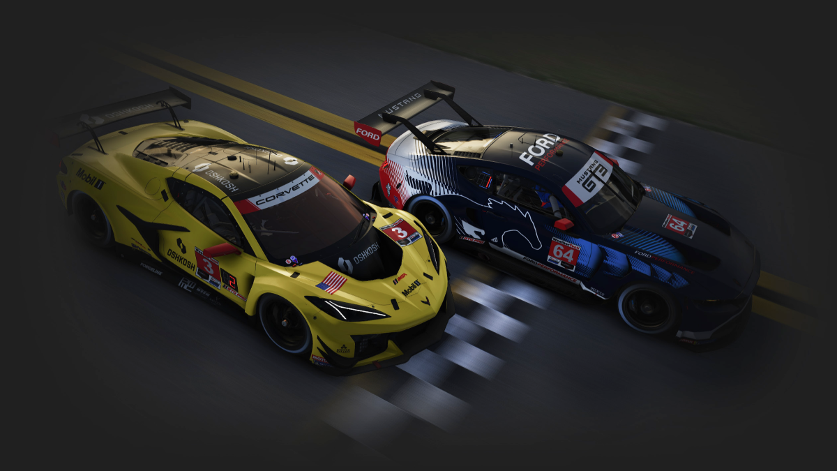 Демонстрация графики и ее детализации в симуляторе 