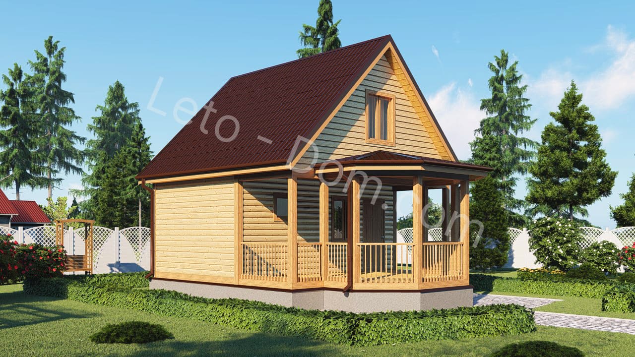 дом из бруса