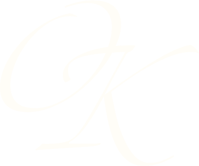 Логотип в виде инициалов Оксаны Киселевой