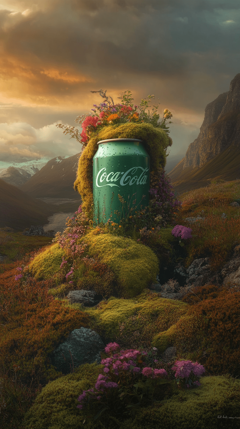 банка Coca-Cola · --sref 390133