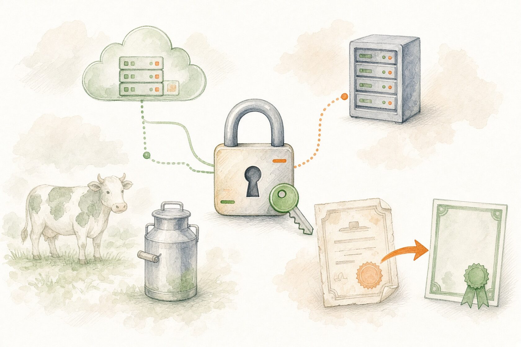 Замок с ключом, сервер и сертификаты — замена SSL-сертификата ВетИС 18 сентября