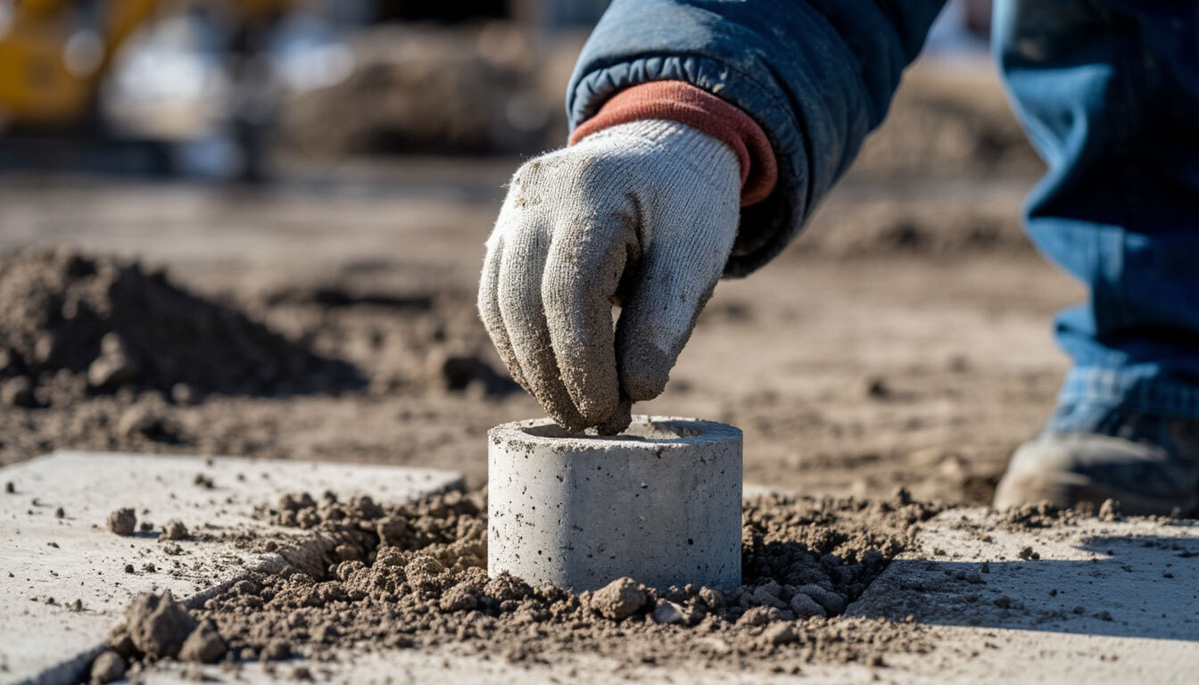 Испытание бетона на морозостойкость