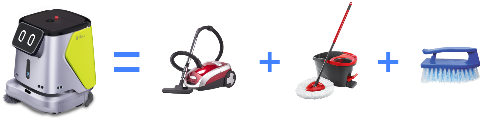 4 в 1 от робота уборщика