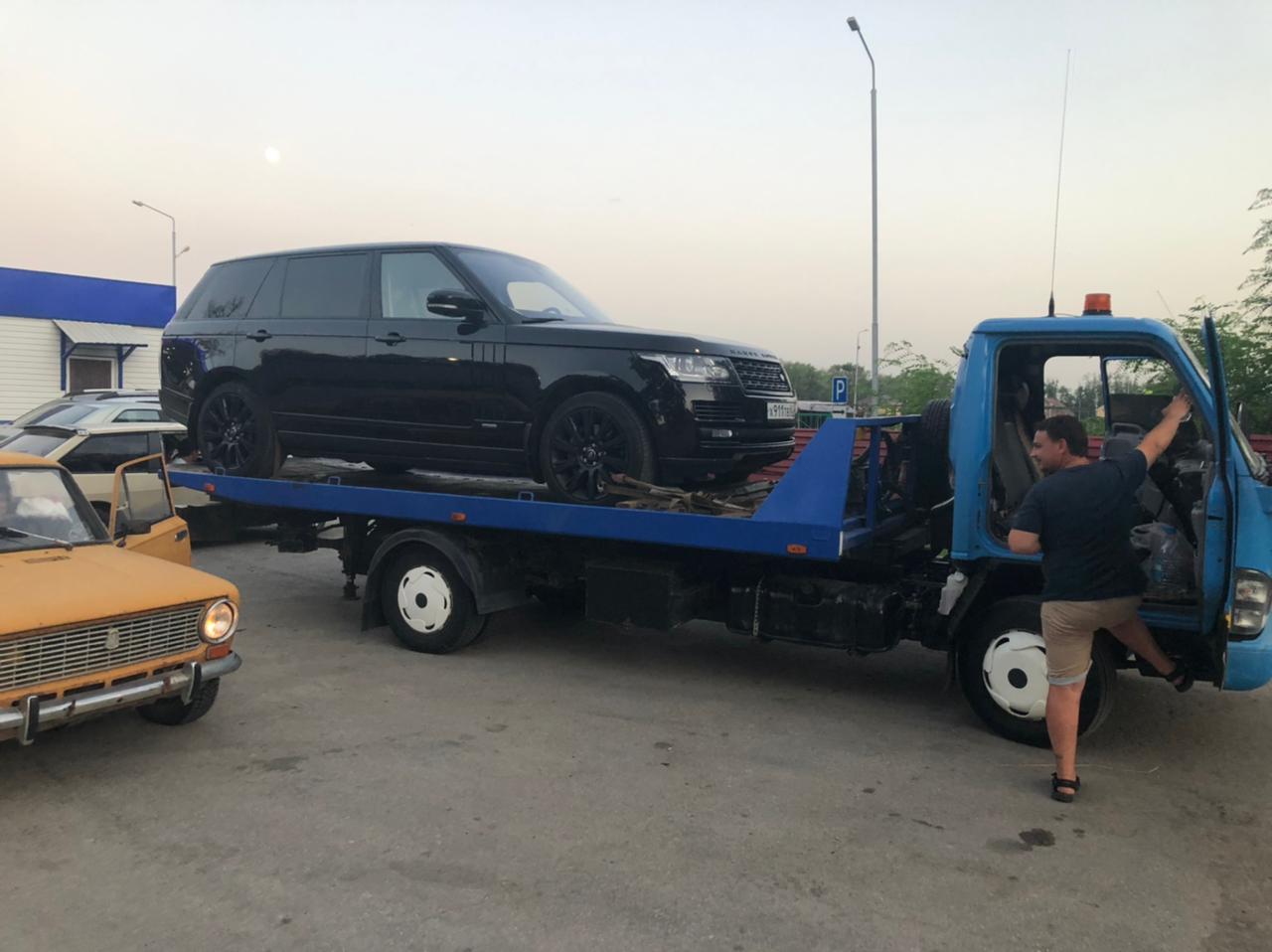 Эвакуация внедорожника