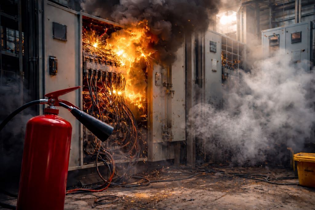 Класс пожара E