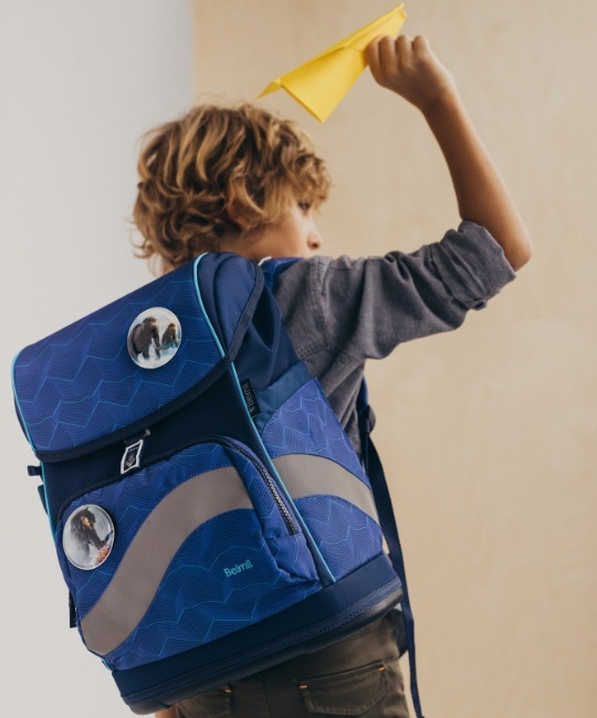 Рюкзак с ортопедической спинкой для первоклассника Belmil Premium модель SMARTY