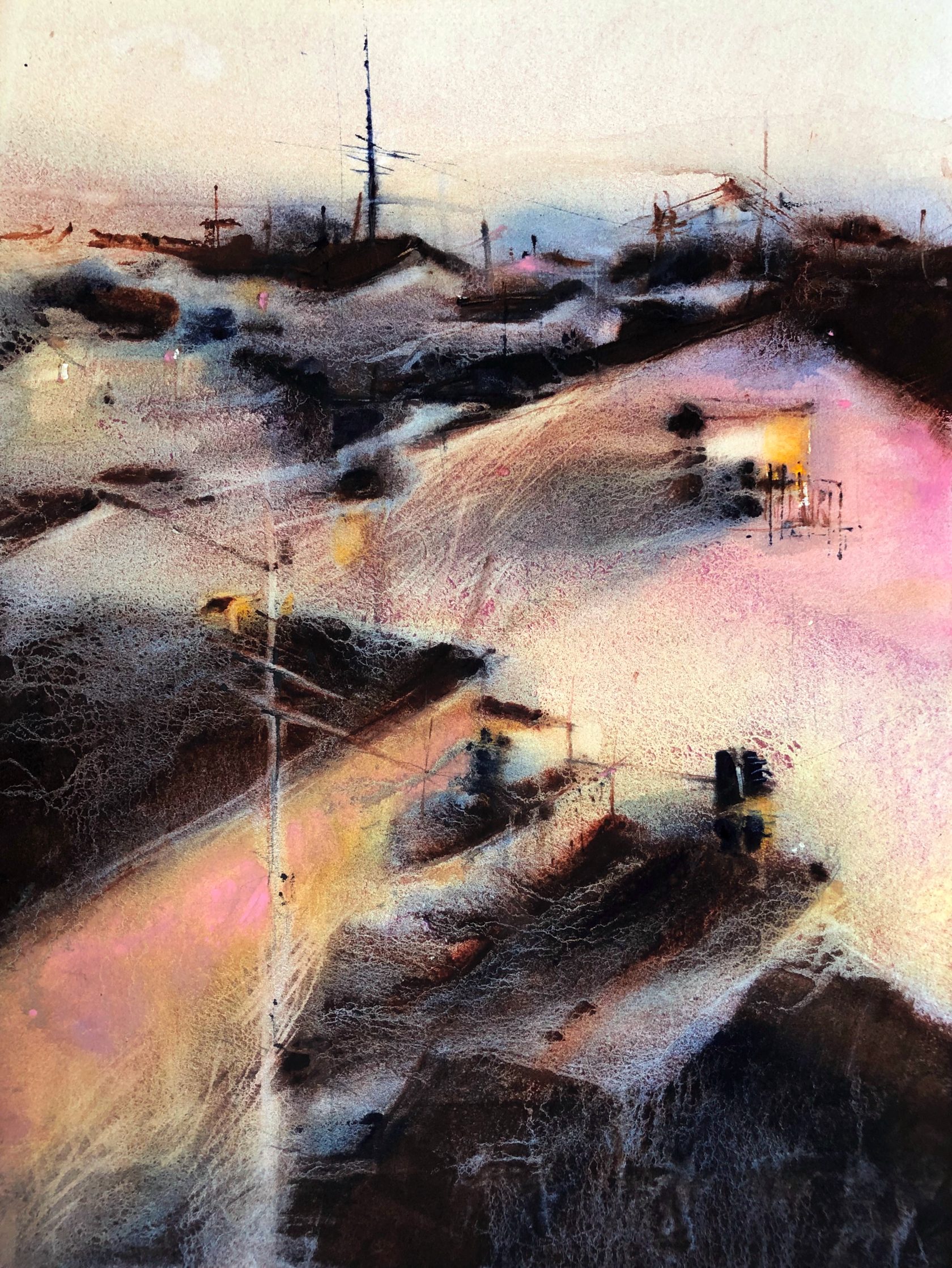 Импровизирую акварелью, учу живописи, пишу о себе и творчестве ...