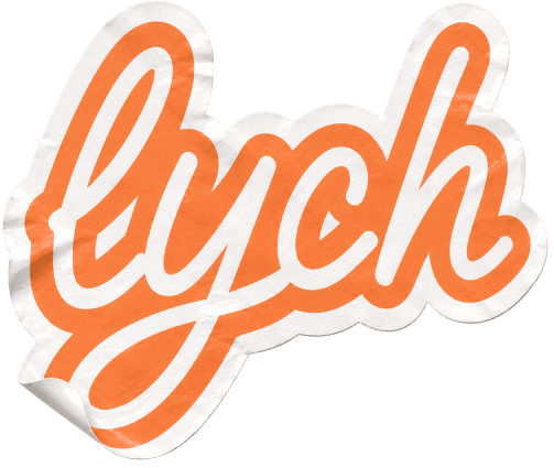 Наклейка "Lych"