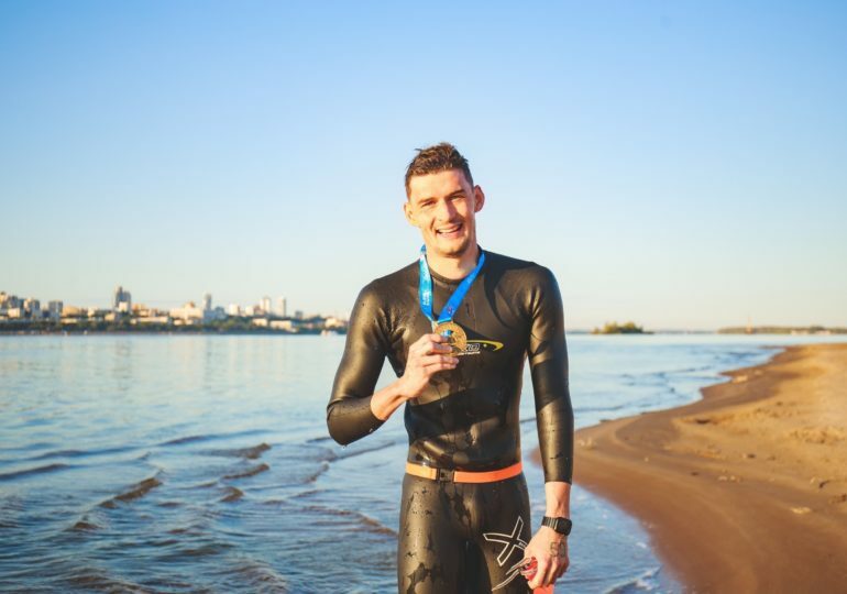 Самарский пловец Александр Кудашев