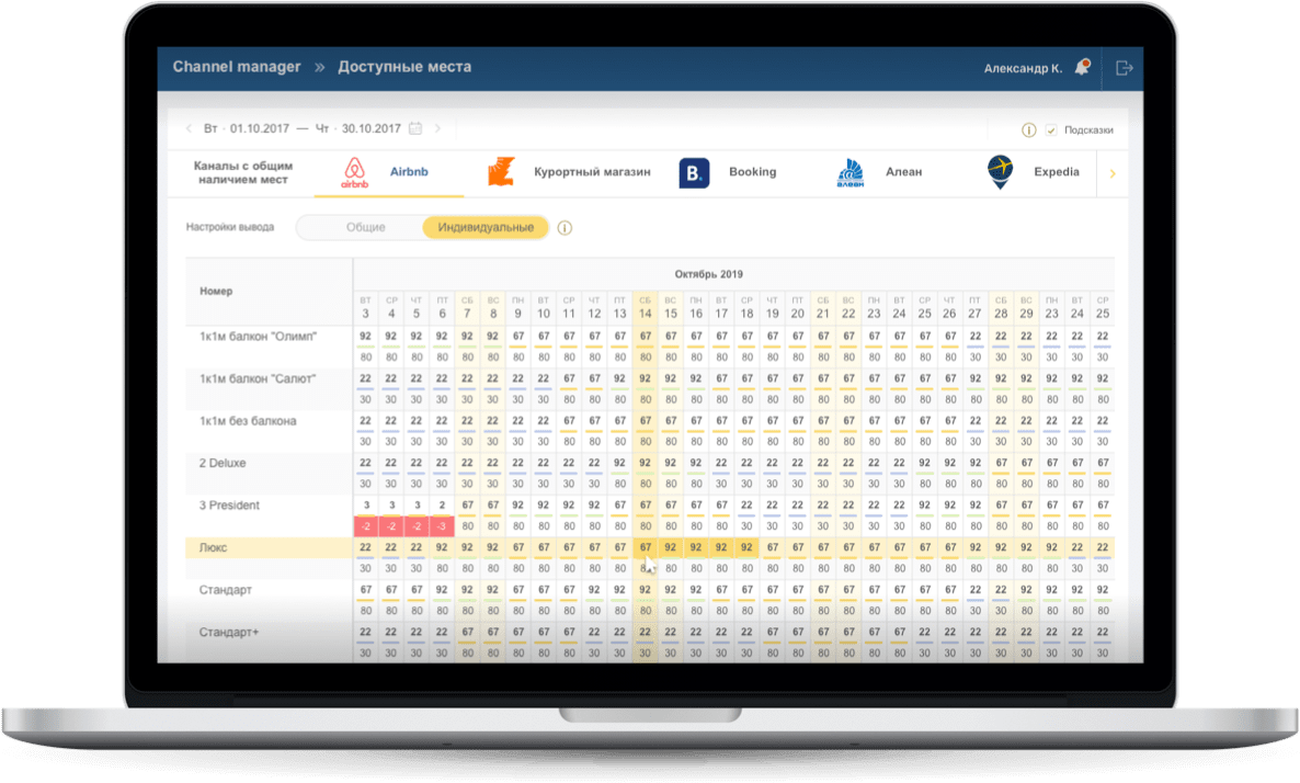 Все необходимые инструменты для управления отелем в одной системе. Высокая скорость работы и удобный интерфейс гарантированы.