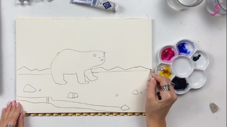 Как нарисовать мишку