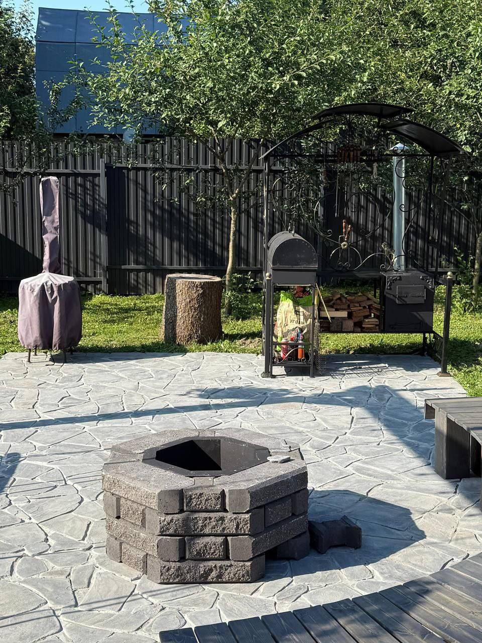 обустройство костровой зоны