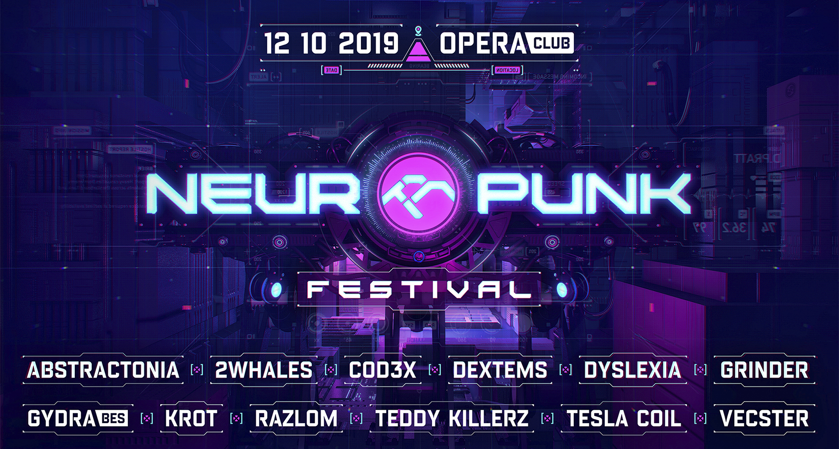 Neuropunk Festival - Санкт-Петербург - 12 октября - OPERA CLUB