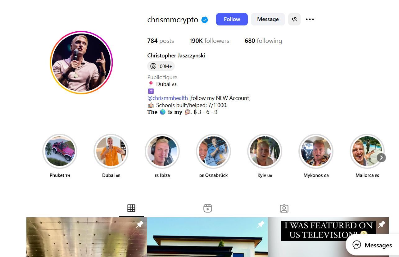 MMCrypto – Chris Jaszczynski (@chrismmcrypto)