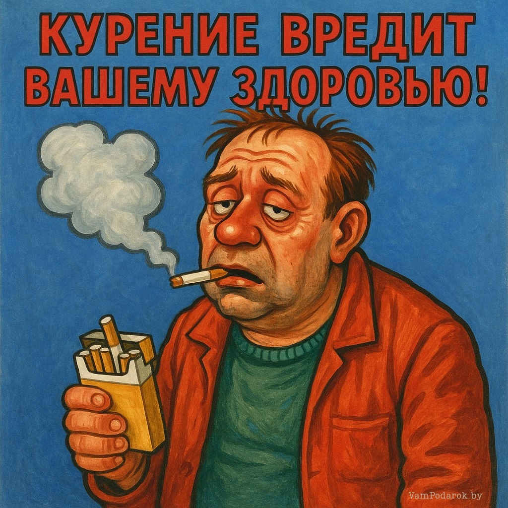 День табачного дыма - открытка