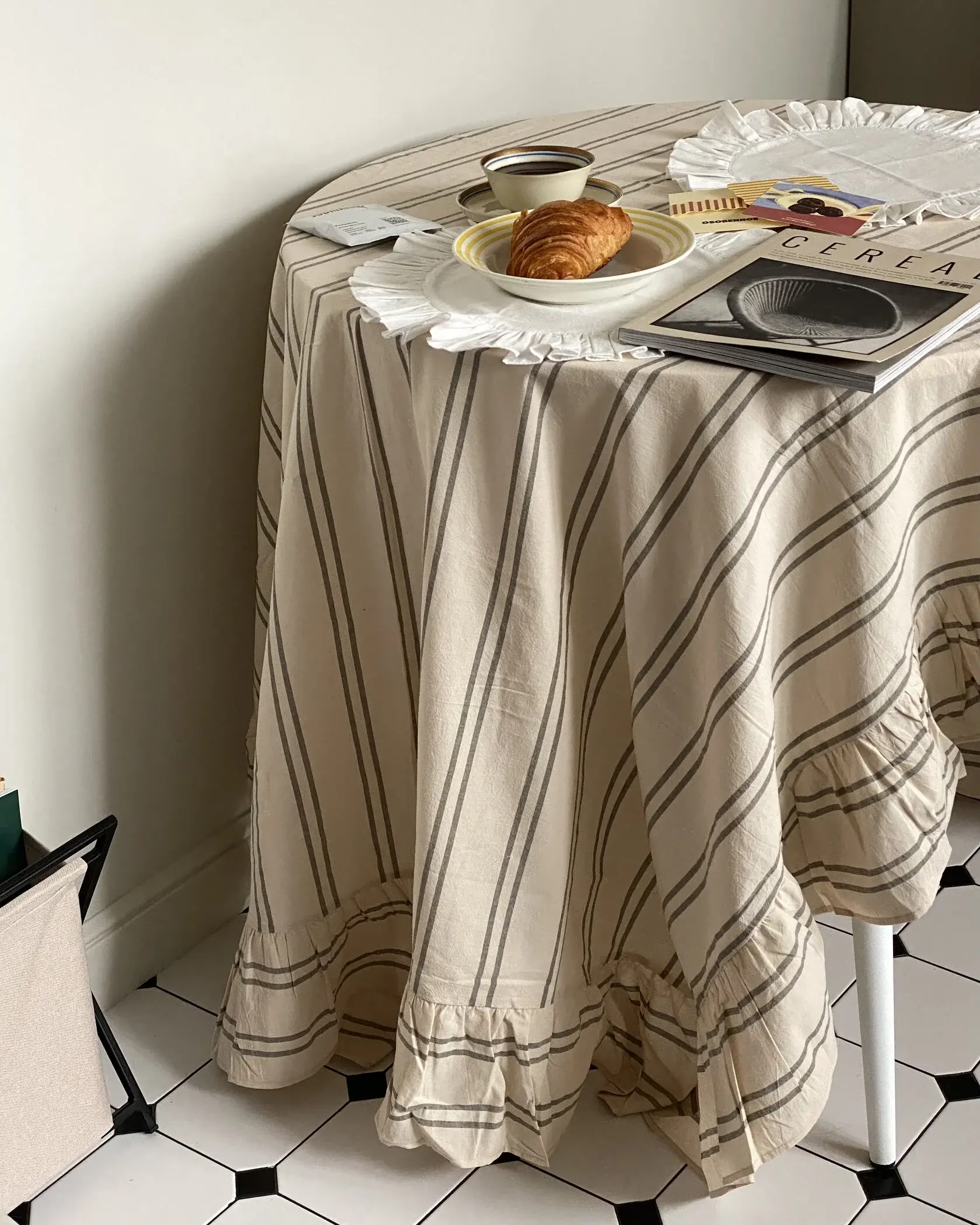 Натуральная скатерть из хлопка — правильный уход за текстилем для продления срока службы