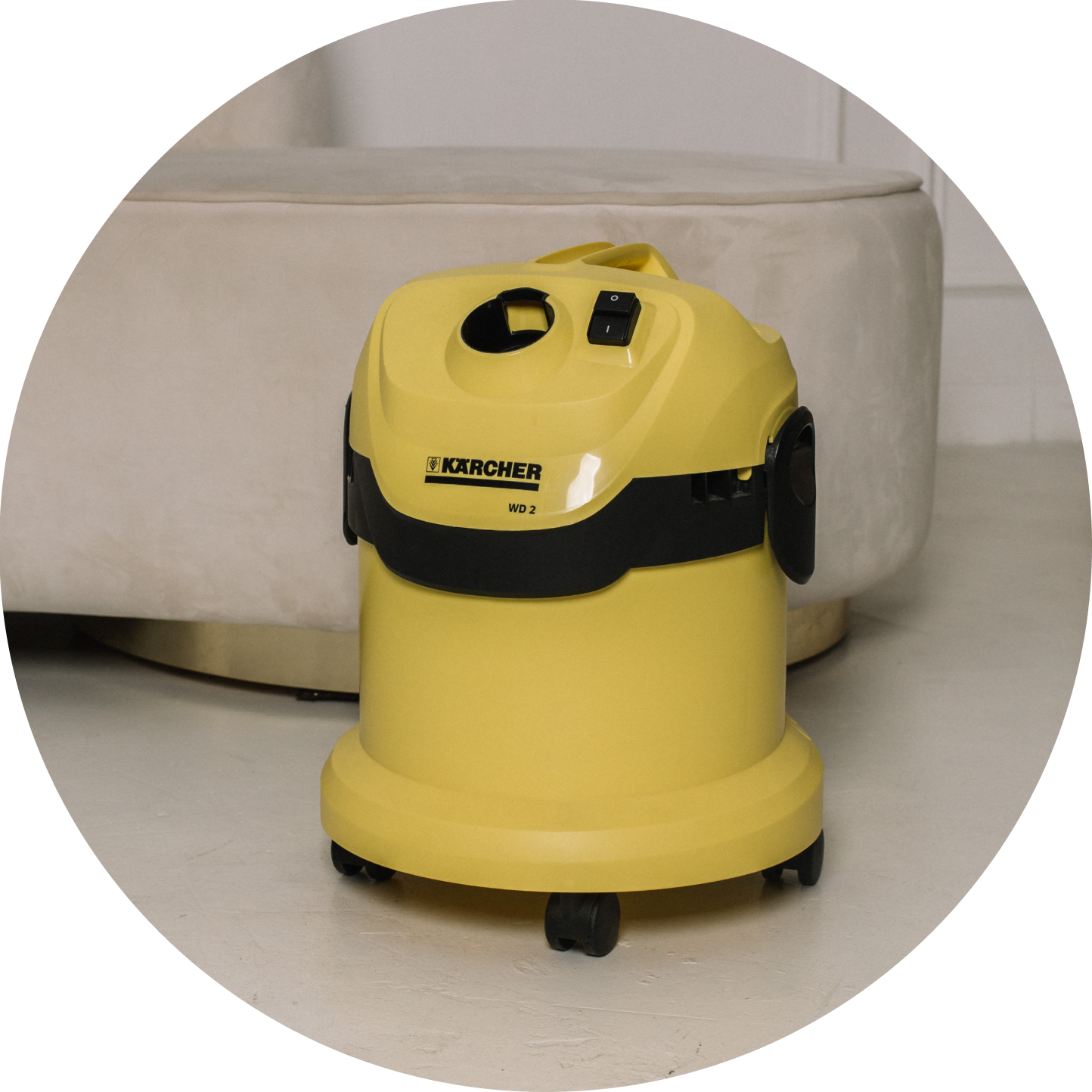 Пылесос kerher для удаления грязи при химчистке мебели