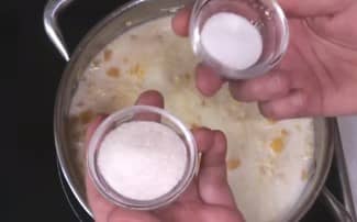 Приготовление пшённой каши с тыквой на молоке: шаг 9