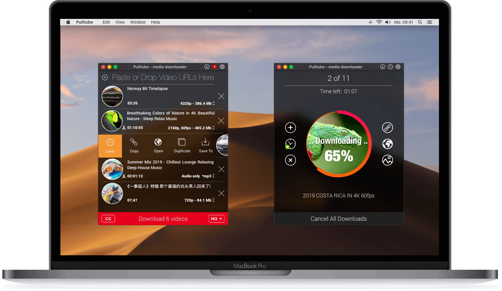 PullTube for mac instal free