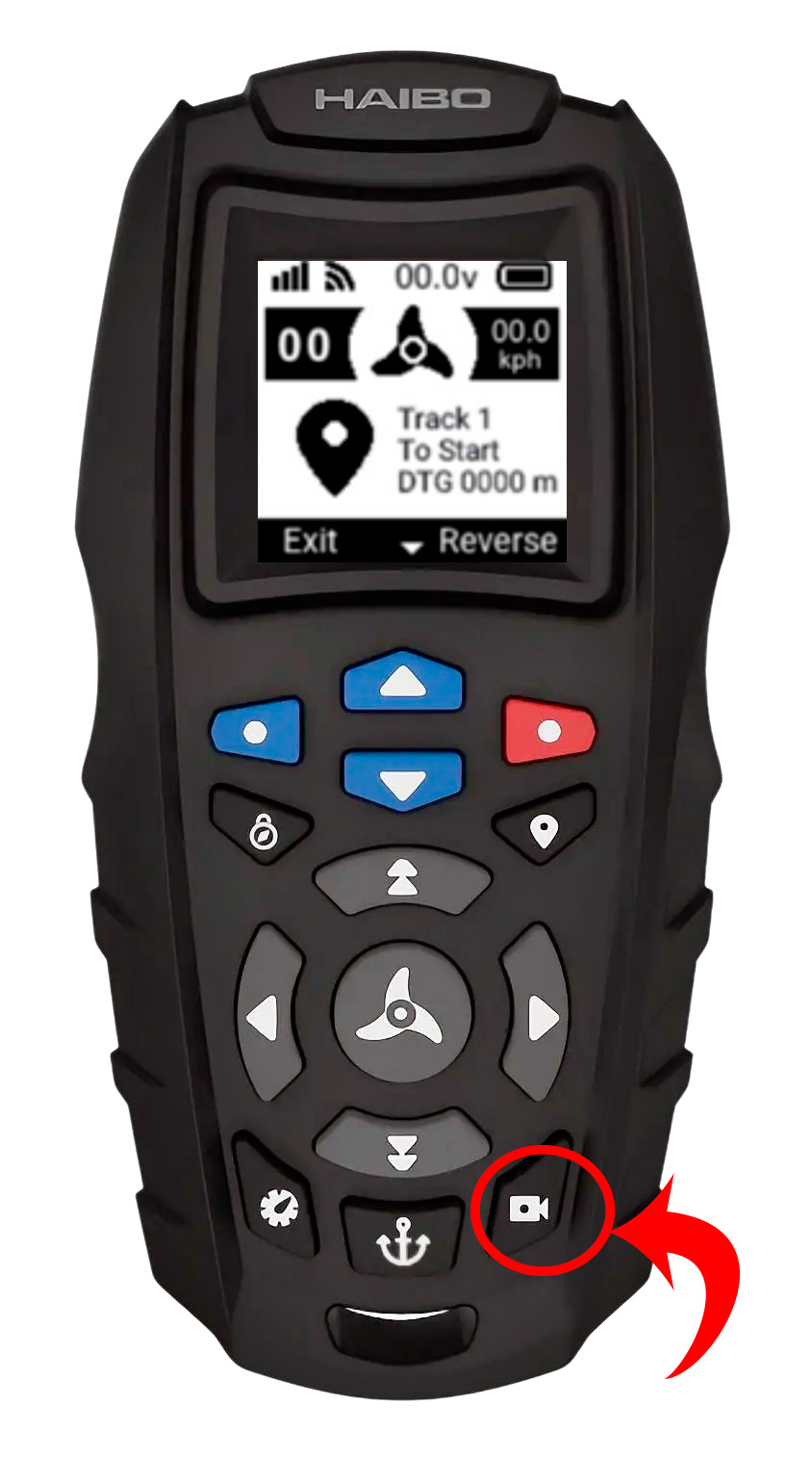 Электромотор с функцией GPS Haibo iPenguin P70(P001) / P90(P002) / P125(P003)  Режим записи трека