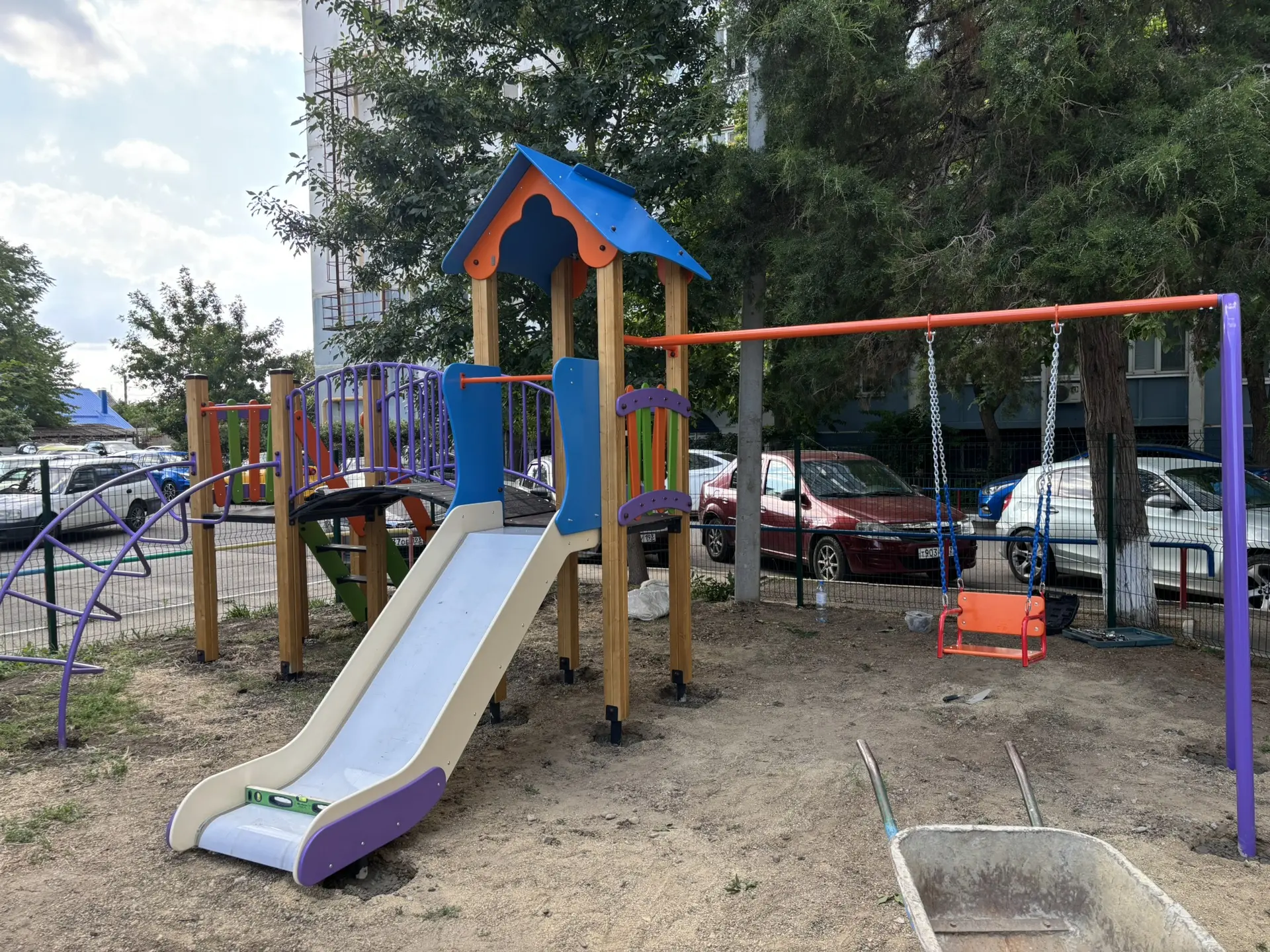 Детская площадка в ЖК «Новый»