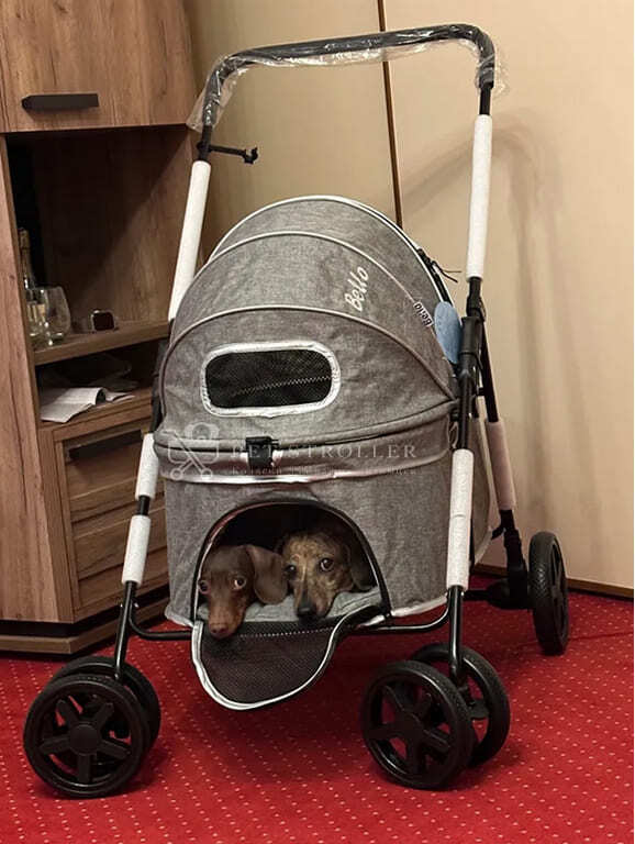 Коляска прогулочная для собак bl09-m