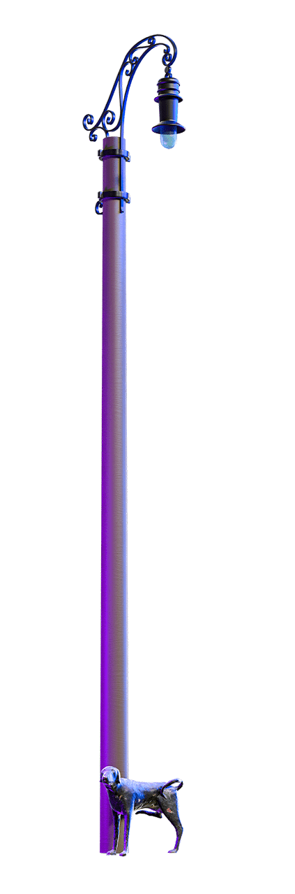 Памятник первому городскому фонарю, Вологодская область, Вологда