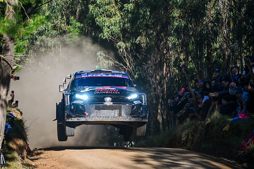 Сами Паяри и Марко Салминен, Toyota GR Yaris Rally1 (A-7539), ралли Чили 2025 / Фото: Toyota Gazoo Racing WRT