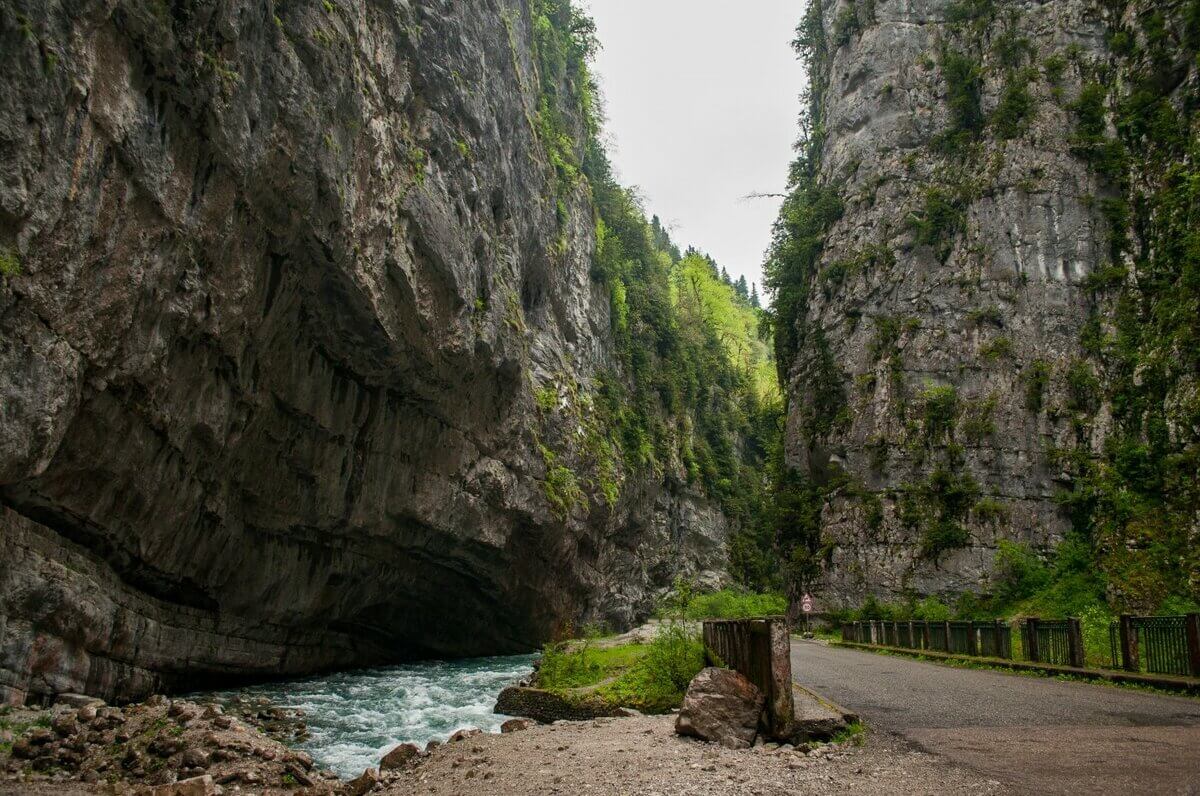 Красивые места в пицунде