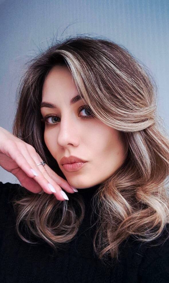Сложное окрашивание волос