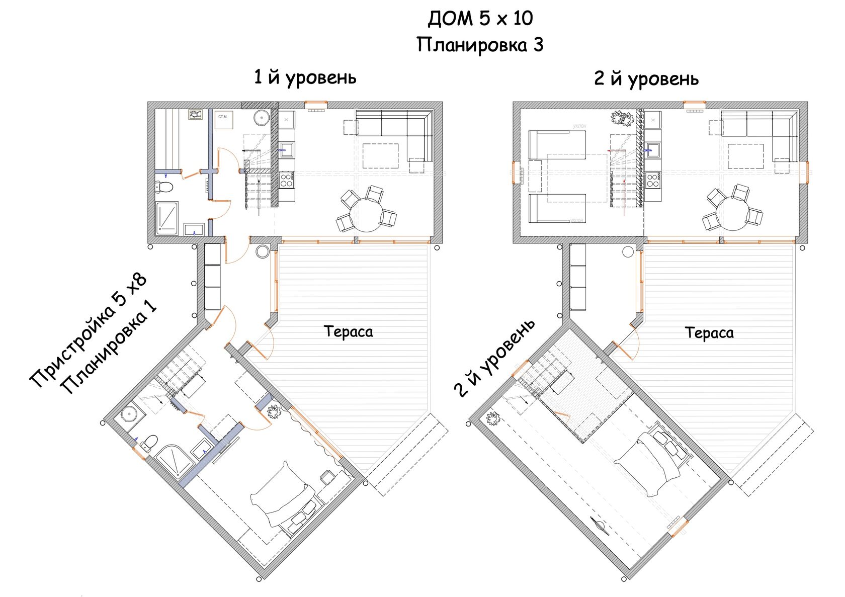 Проекты каркасных домов More House до 200 кв. м