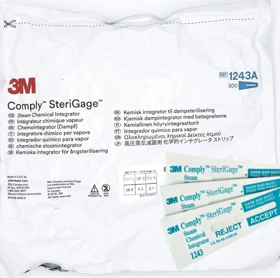 индикаторные полоски для стерилизации