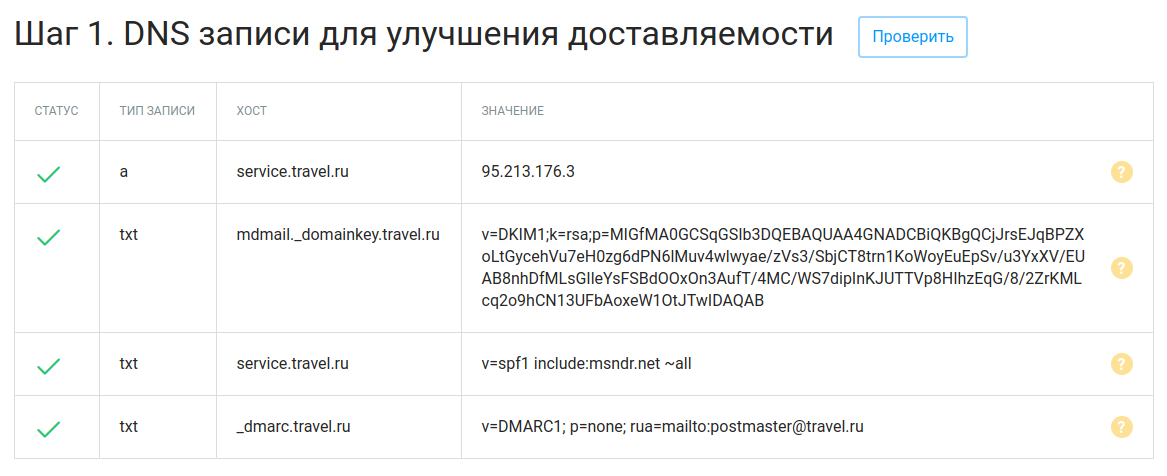 Проверенные запись. DNS записи. Проверка статуса ремонта ДНС. Значение SPF - записи, указанное в DNS - записях как выглядит. Правила по использованию DNS записей.