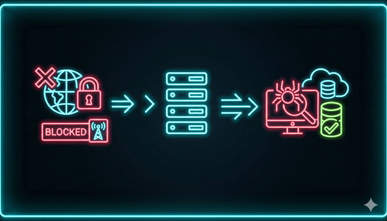 Mobile Web Parsing Proxies: Blocking Protection and Secure Data Collection