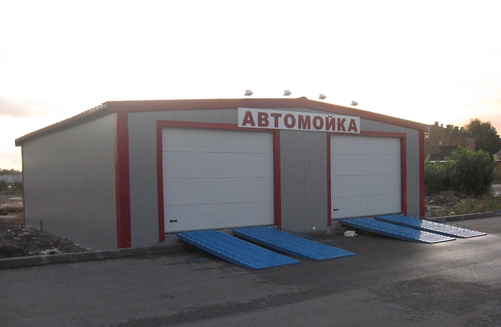 Постройка автомойки