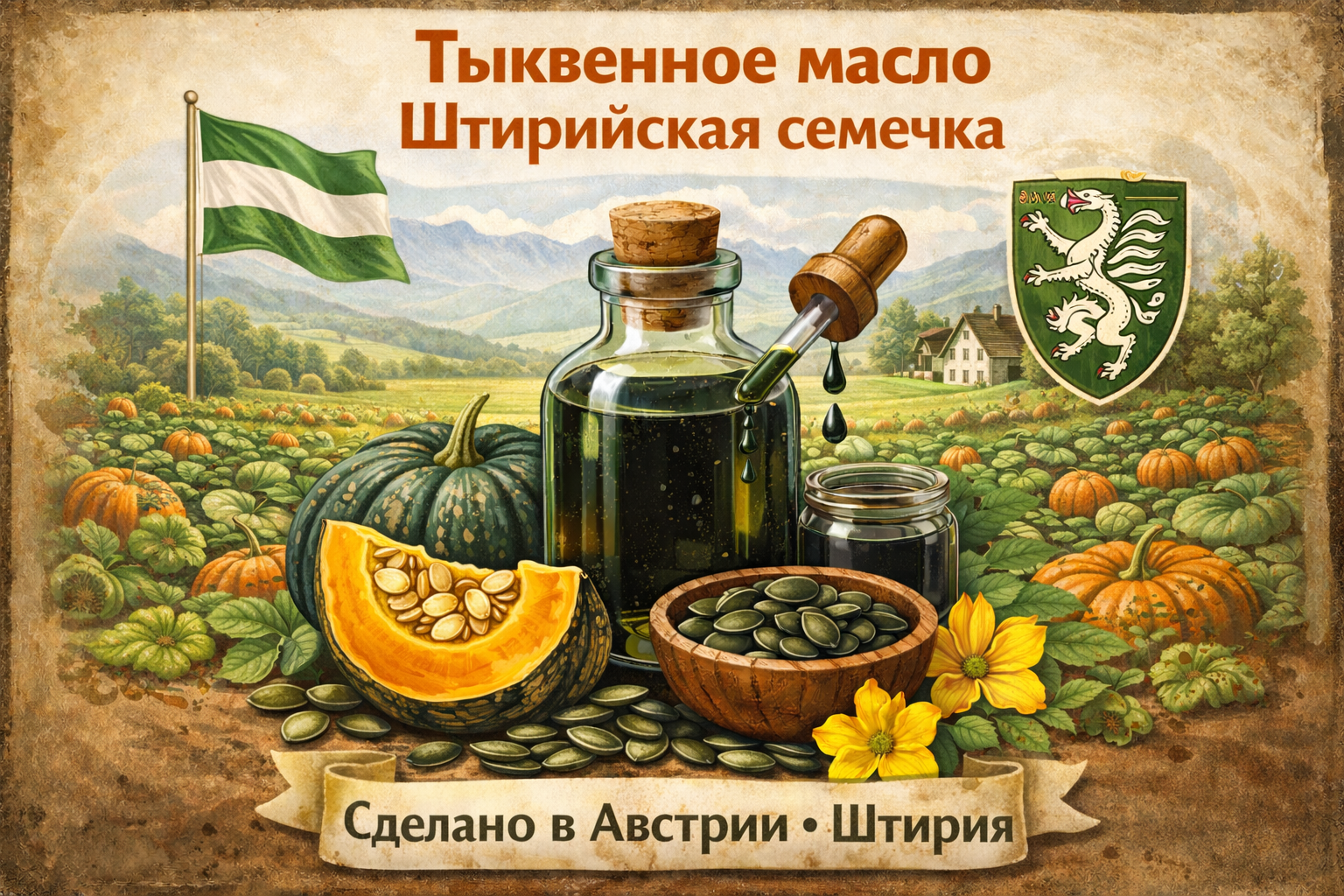 Семечки и масло