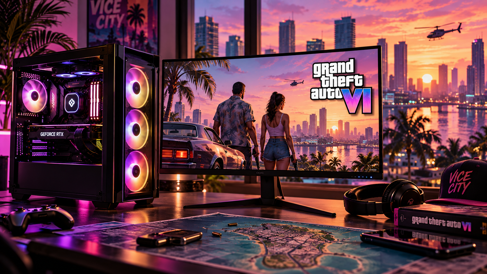 Игровой ПК для GTA 6 с современной видеокартой