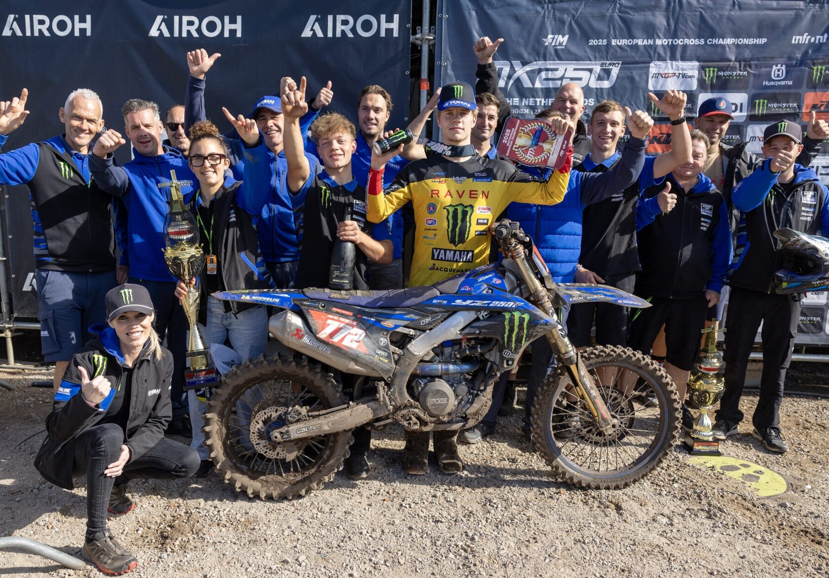 Янис Рейшулис - чемпион Европы в классе ЕМХ250 2025 года