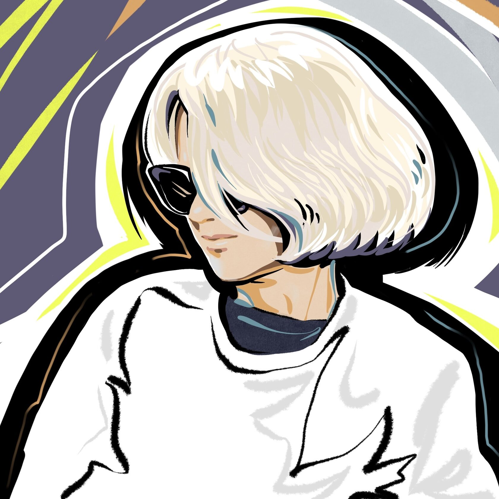 Дижитал-скетчи на графическом планшете