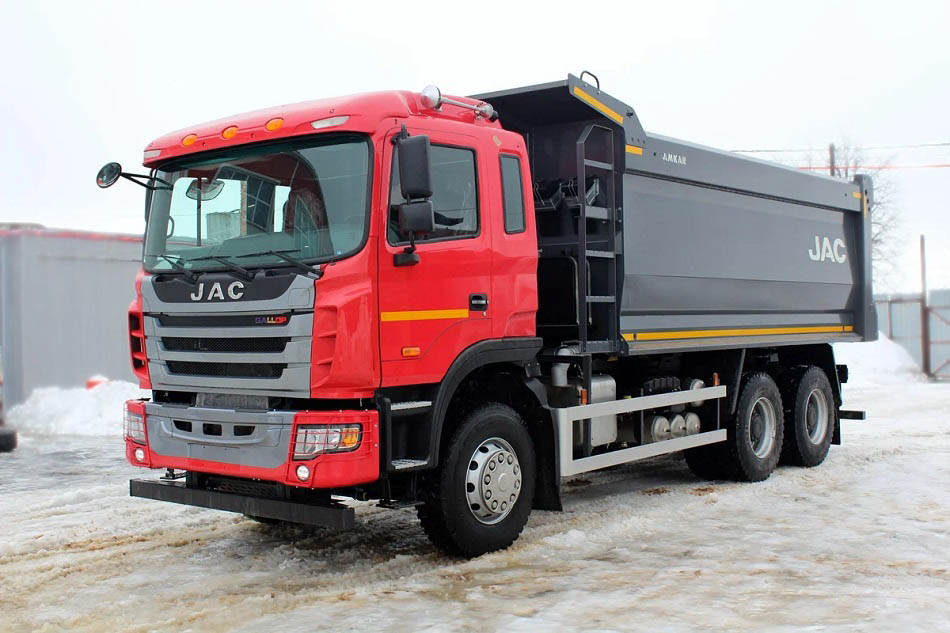 Какие модели самосвалов JAC пользуются наибольшим спросом в лизинг?