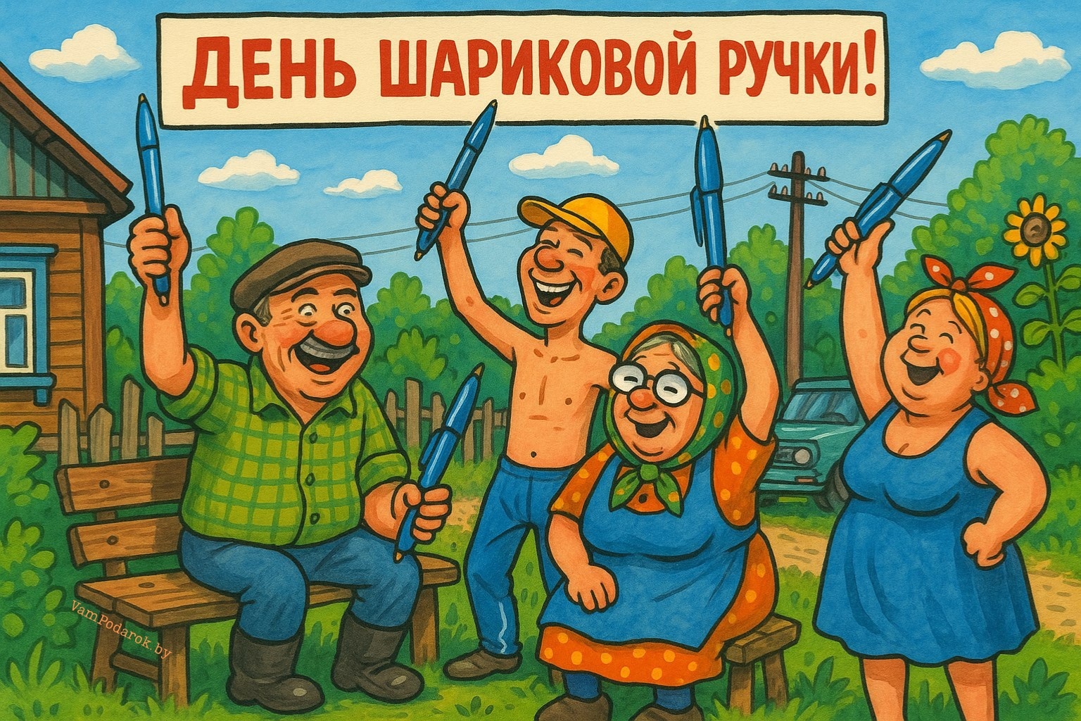 День рождения шариковой ручки – 10 июня