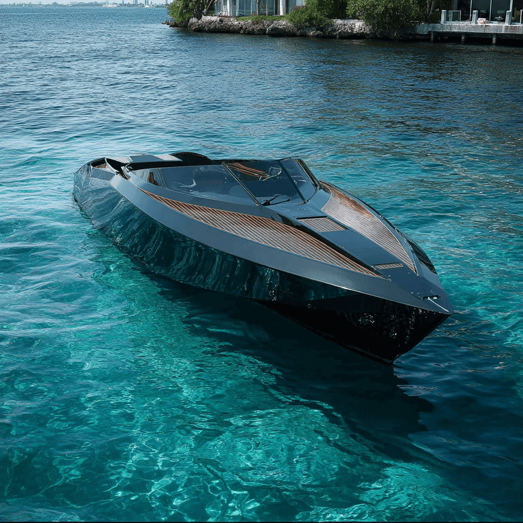 прогулочный катер из ПНД пластика