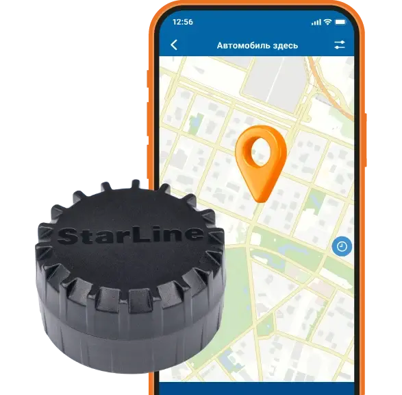 Дополнительное оборудование StarLine и карта в приложении