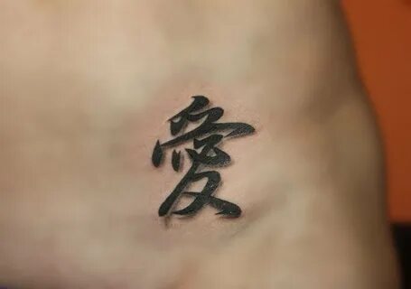 Татуировки иероглифа