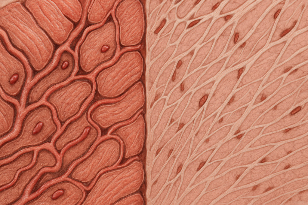  Атрофия мышц при перерывах от месяца до года