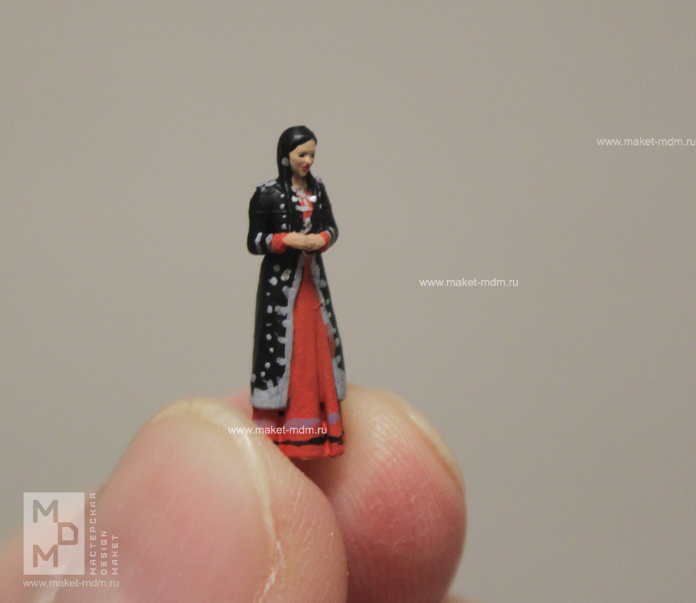 макет этнодеревни