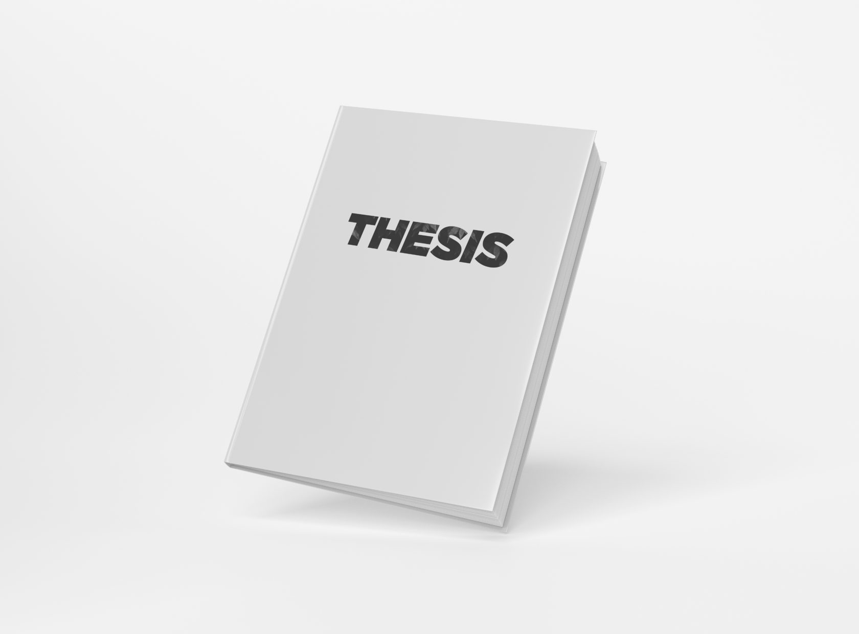 Een voorbeeld thesis boek